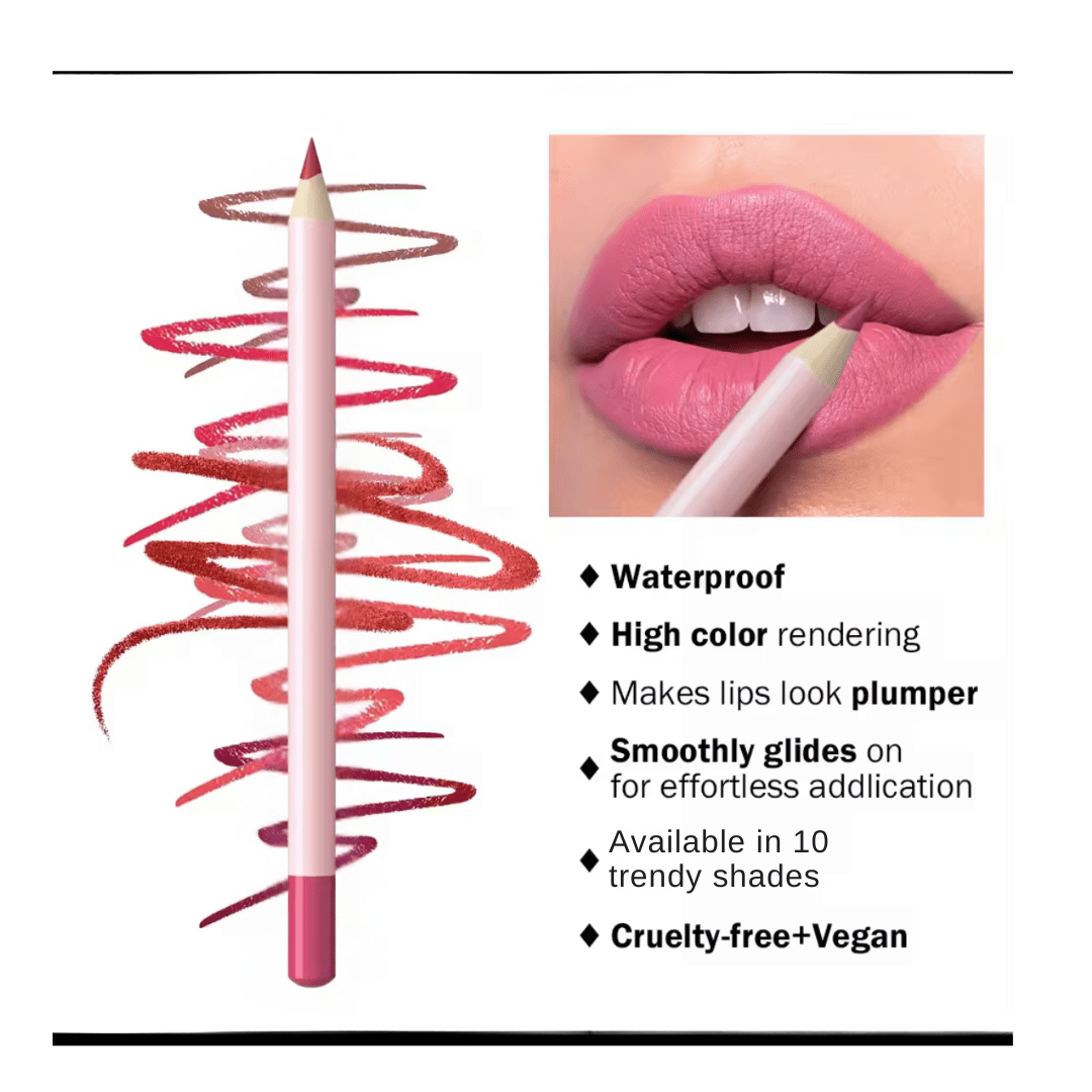 Peach Blossom Lip Gloss + Lip Pencil - Pouts