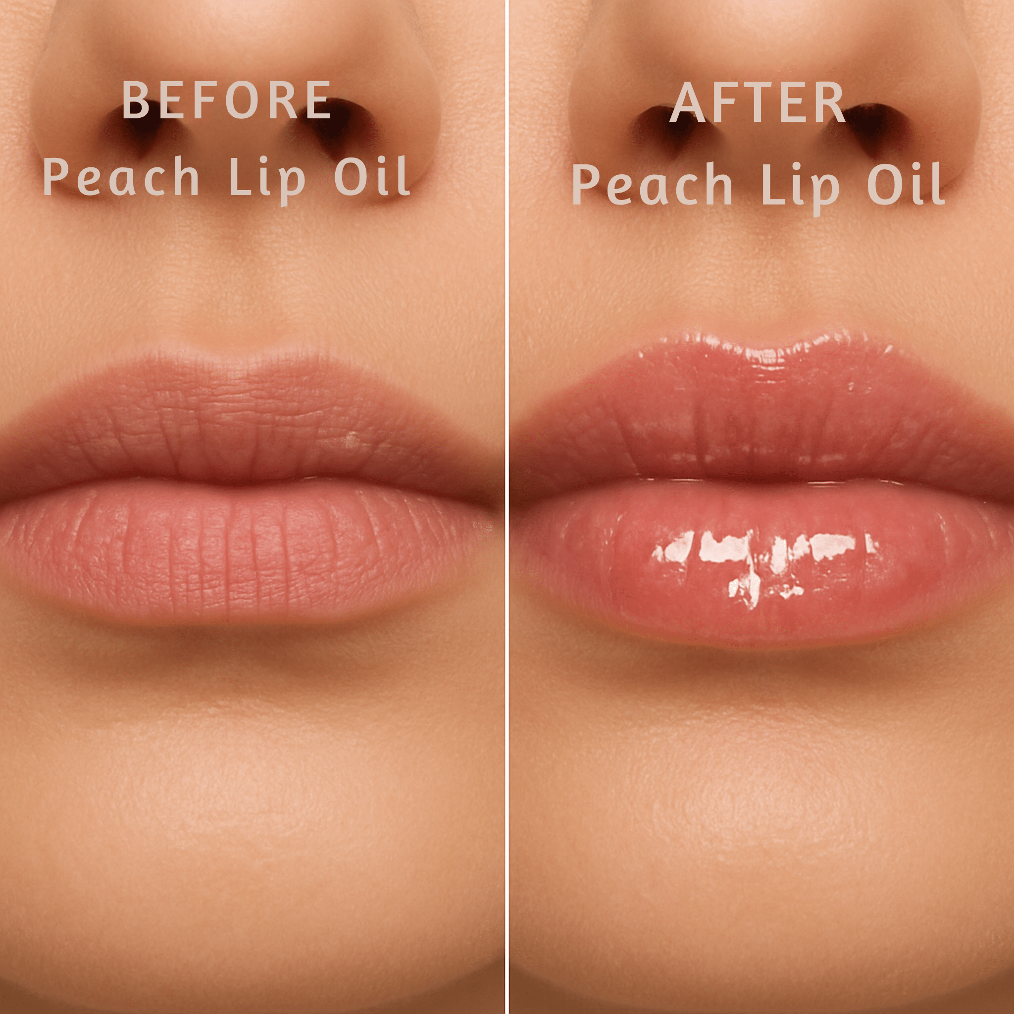 Peach Infused Lip Oil (15ml) - Pouts